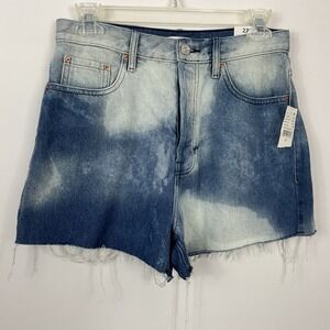 Pacsun Ultra High Rise Vintage Distressed Denim Shorts Size 27